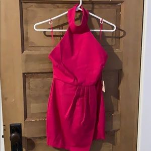 Hot Pink Mini Dress